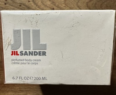 JIL By JIL SANDER 6.7 OZ/ 200 ML BODY CREAM FOR WOMEN NIB with  .17 oz mini NIB