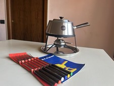 Set per fonduta Alessi vintage