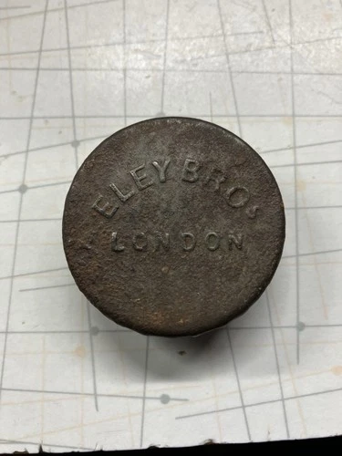 Vintage Eley Bros. London Cap Tin