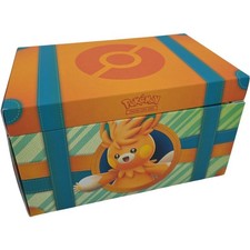 Pokémon TCG Paldea Adventures Chest Pikachu Scorbunny Empty Storage Box No Pack