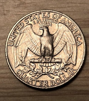RARE 1983-P Quarter  Spitting Eagle  Error Strong Die Crack Collector's Piece