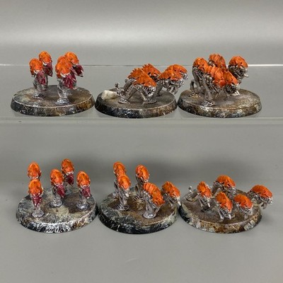 6 RIPPER SCHWÄRME TYRANIDEN WARHAMMER 40K 40.000 TYRANIDEN BIENENSTOCK FLOTTENBRUT