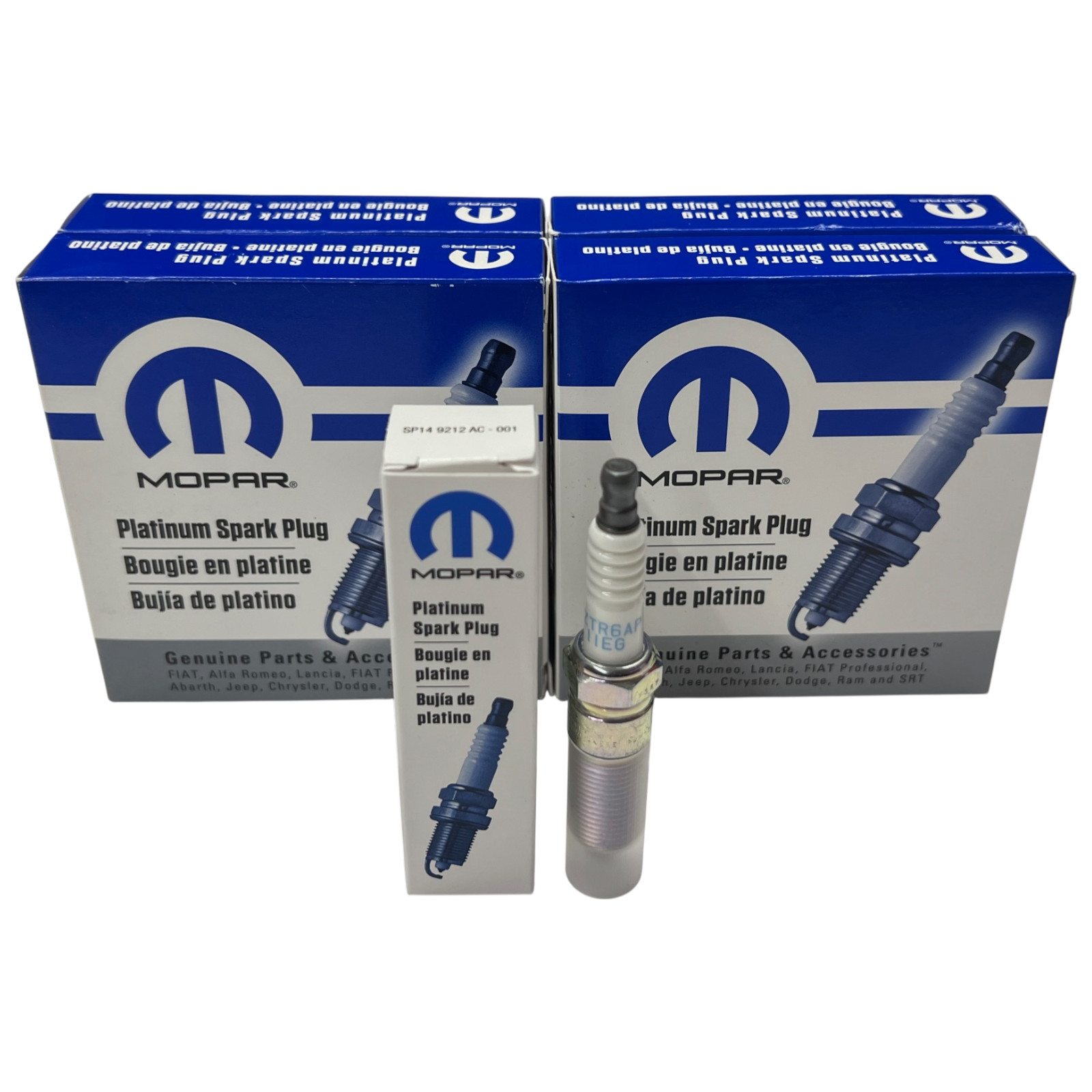 11-24 Chrysler Jeep Dodge SRT Hemi 6.4L PLATINUM Spark Plugs OEM MOPAR 16 pc SET