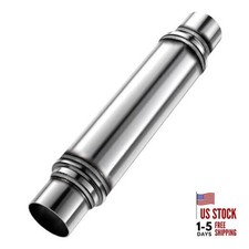 2.5 Muffler, Universal 2.5 In muffler- Performance Exhaust Stainless 2.5in