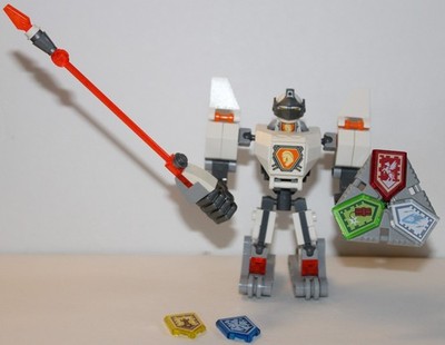 2017 Nexo Knights Lego set #70366 Battle Suit Lance 100% complete!