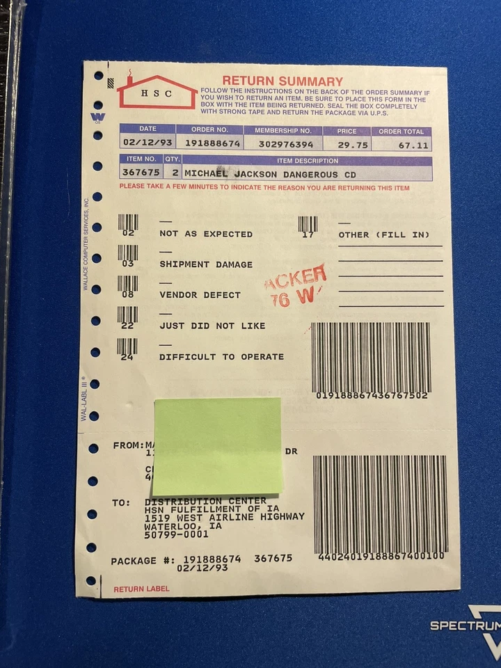 MICHAEL JACKSON Dangerous CD Collectors Edition 1991 First Printing New Sealed - Image 2 of 4