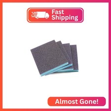 4Pcs 60 Grit Sanding Sponge, Jamiikury Coarse Sanding Blocks Washable and Reusab