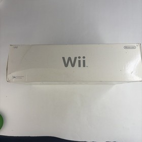 White Nintendo Wii With Wii Sports Console Complete System In Box CIB