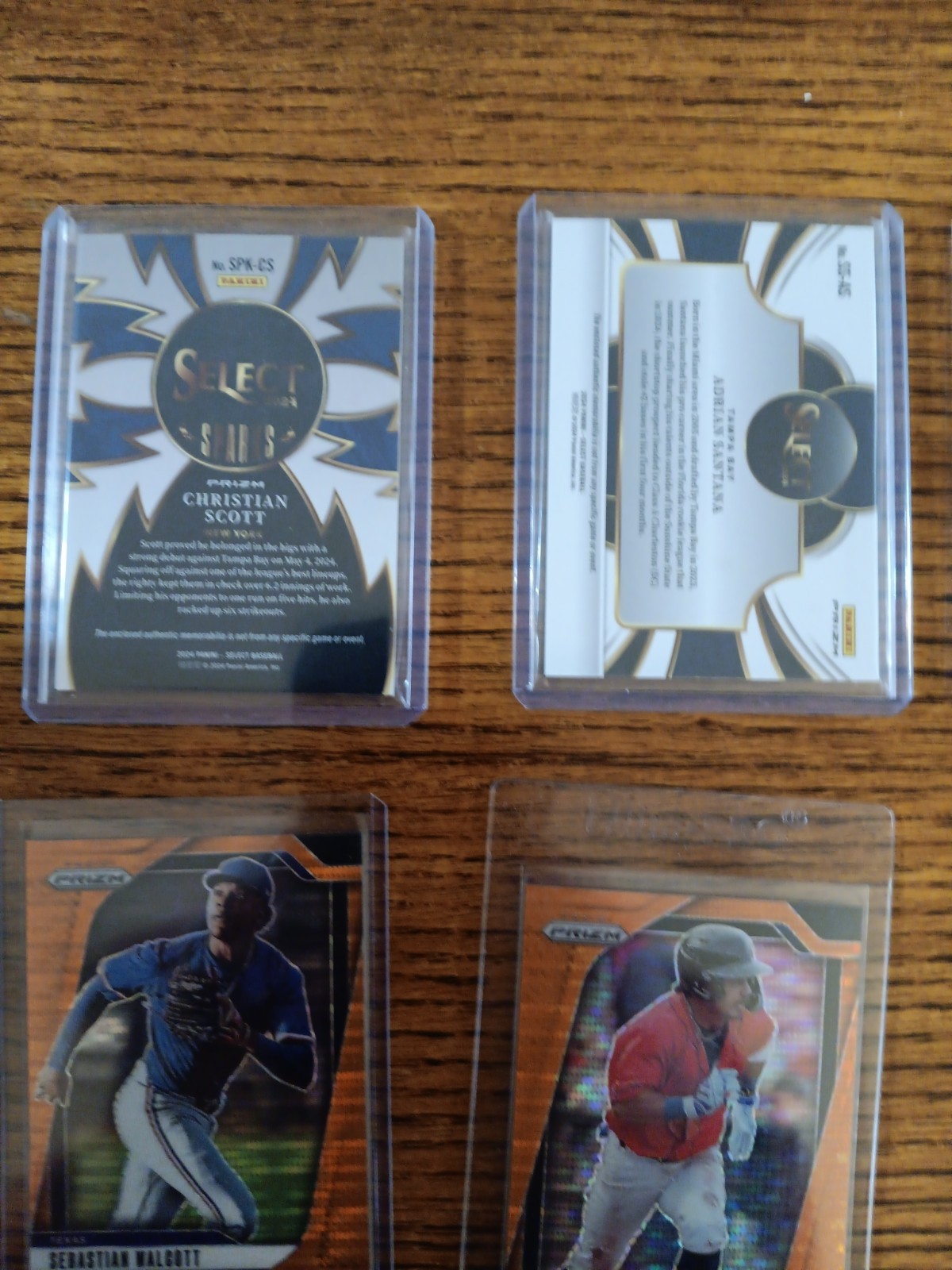 Panini And Topps Bsseball Patch/ Numbered/ Autograph Lot. Jacob Gonzalez Auto. view 3