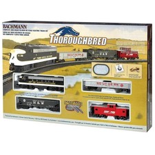 Thoroughbred HO Scale Electric Train Set