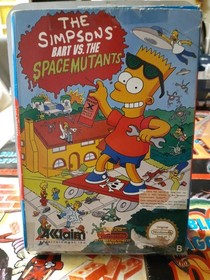 Jeu Simpsons Bart Mutants Nes Nintendo en boite complet avec notice Original FRA