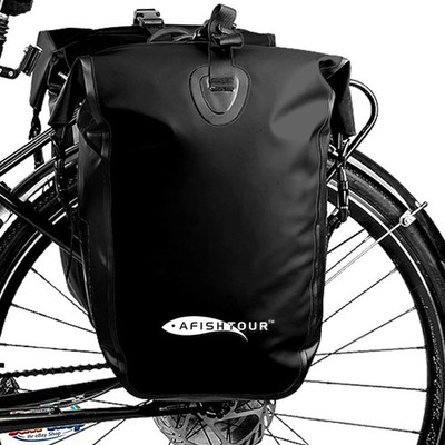 25L Fahrradtasche Satteltasche Gepäckträger Laptop Tasche