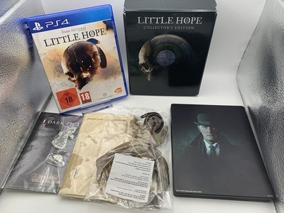 The Dark Pictures: Little Hope PS4 Collectors Edition Steelbook Map Stoffpuppe CIB