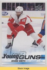 2019-20 Upper Deck Young Guns Givani Smith #474 READ 0cg