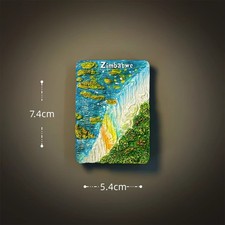 Zimbabwe Victoria Falls 3D Fridge Magnet Refrigerator Home Resin Souvenir