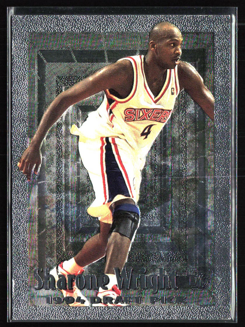 1994-95 Topps Embossed #106 Sharone Wright Golden Idols RC