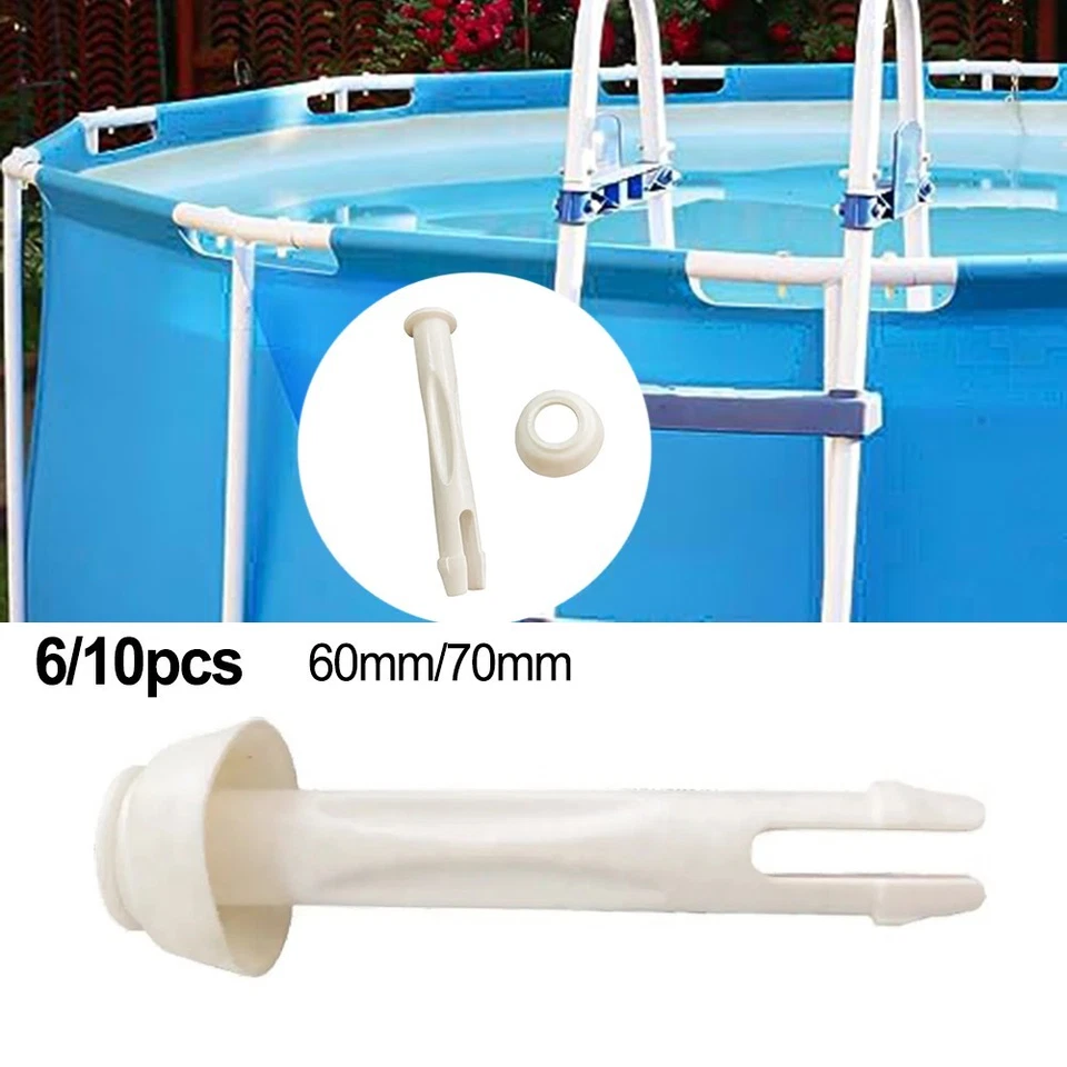 Poolrahmen Gelenkstift und Gummidichtung Ersatz für Intex 13 24 Fuß Pools - Bild 3 von 4