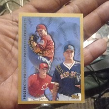 Topps 1998 Prospects #485 Looper Politte Rose Cardinals Red Sox Baseball Card