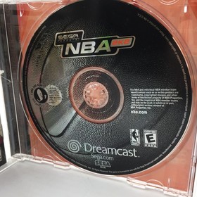NBA 2K Sega Dreamcast Video Game Disc Allen Iverson Complete In Case