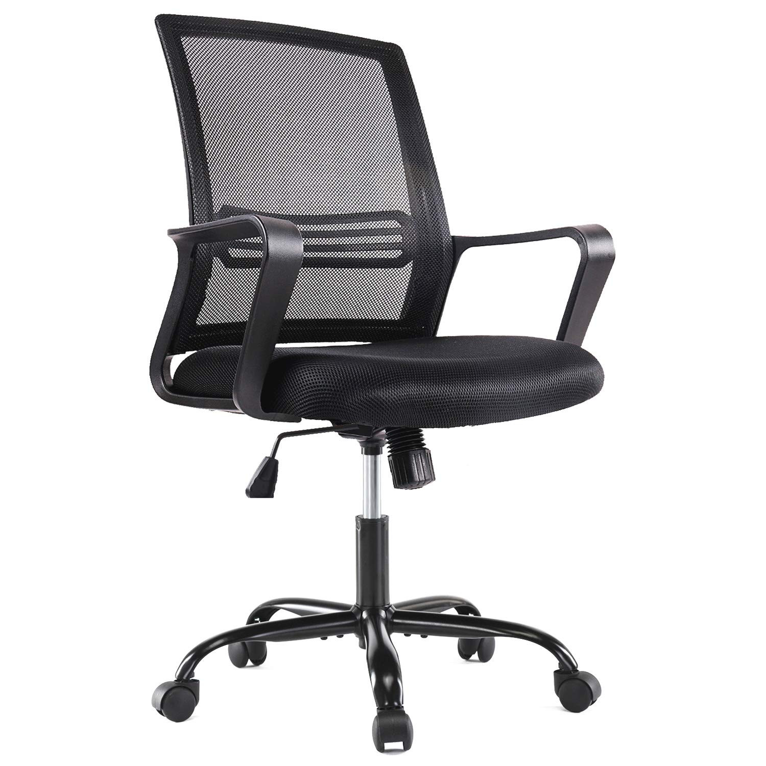Ergonomic Mesh Office Chair with Lumbar Support for Home and Executive Desks  -image