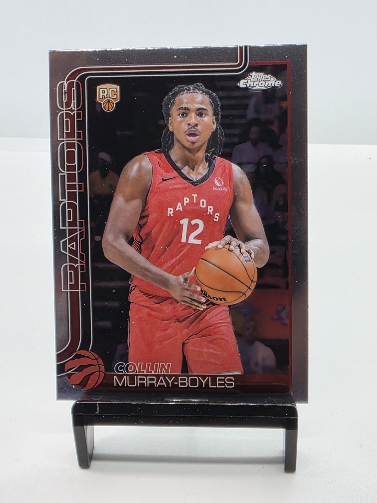2025-26 Topps Chrome Collin Murray-Boyles Rookie RC Toronto Raptors #259