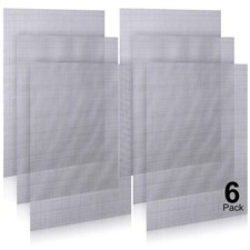 6 Pack 12 8 Inch Wire Mesh Screen, 20 Mesh 304 Stainless Steel