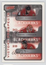 2001 Upper Deck Victory Prospects Casey Hankinson Michel Larocque Mark Bell 0q3