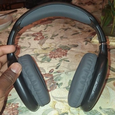 Wireless Noise Cancelling Headphones   Black