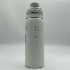 Owala FreeSip Water Bottle Stainless Steel, 32 Oz., Shy Marshmallow White or Gra
