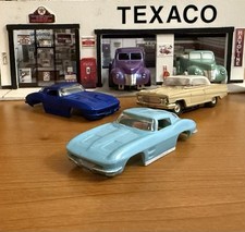 1963 Tyco S Speedways S623 H.O. Lt. Blue  63 Chevy Corvette Former Tyco Employee