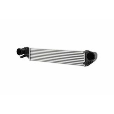 Ladeluftkühler Kühlrippen gelötet Alu 650 mm - 127 mm HELLA für u.a. MB C-KLASSE