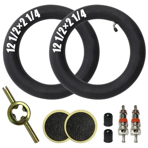 12 1/2 x 2 1/4 Inner Tubes (12.5 x 2.25) 2 Pack fit for Pocket Bikes, Mini 