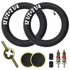 12 1/2 x 2 1/4 Inner Tubes 12.5 x 2.25 2 Pack fit for Pocket Bikes, Mini