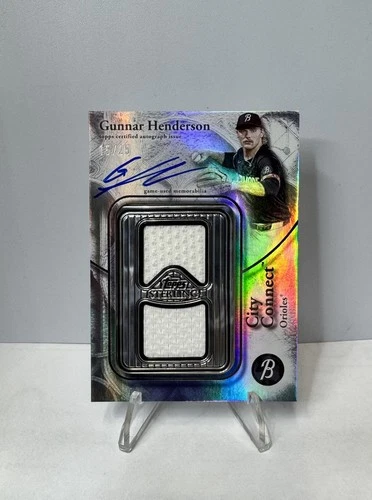 2025 Topps Sterling Dual Patch Auto 15/25 Gunnar Henderson