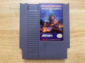 Lot Of 4 Nintendo NES Game Cartridges Skate Or Die Renegade Iron Sword Winter