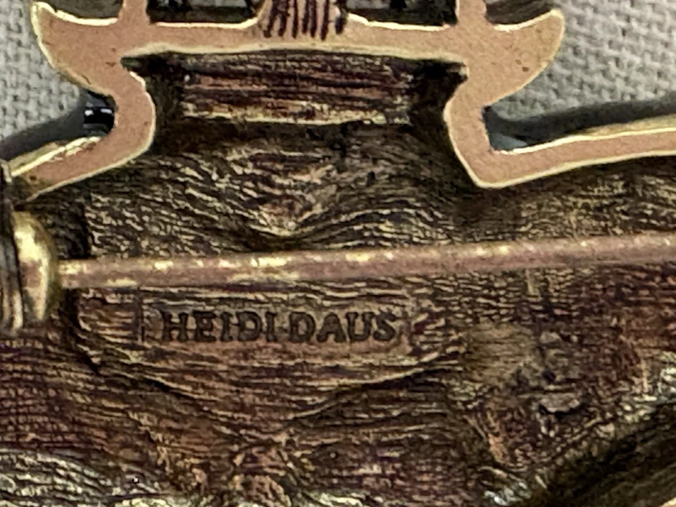 "Великолепная брошь и усилитель Махараджи HEIDI DAUS коллекционное издание слон" - Изображение 2 из 4