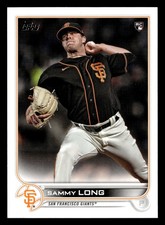 Sammy Long 2022 Topps #308 San Francisco Giants ROOKIE Buy10get5FREE