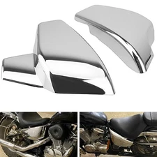 Chrome Battery Side Cover For Honda Shadow VLX 600 VT600C VT600CD Deluxe 1999-07