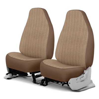 For Ford Excursion 00-01 Duramax Tweed 1st Row Toast Custom Seat Covers