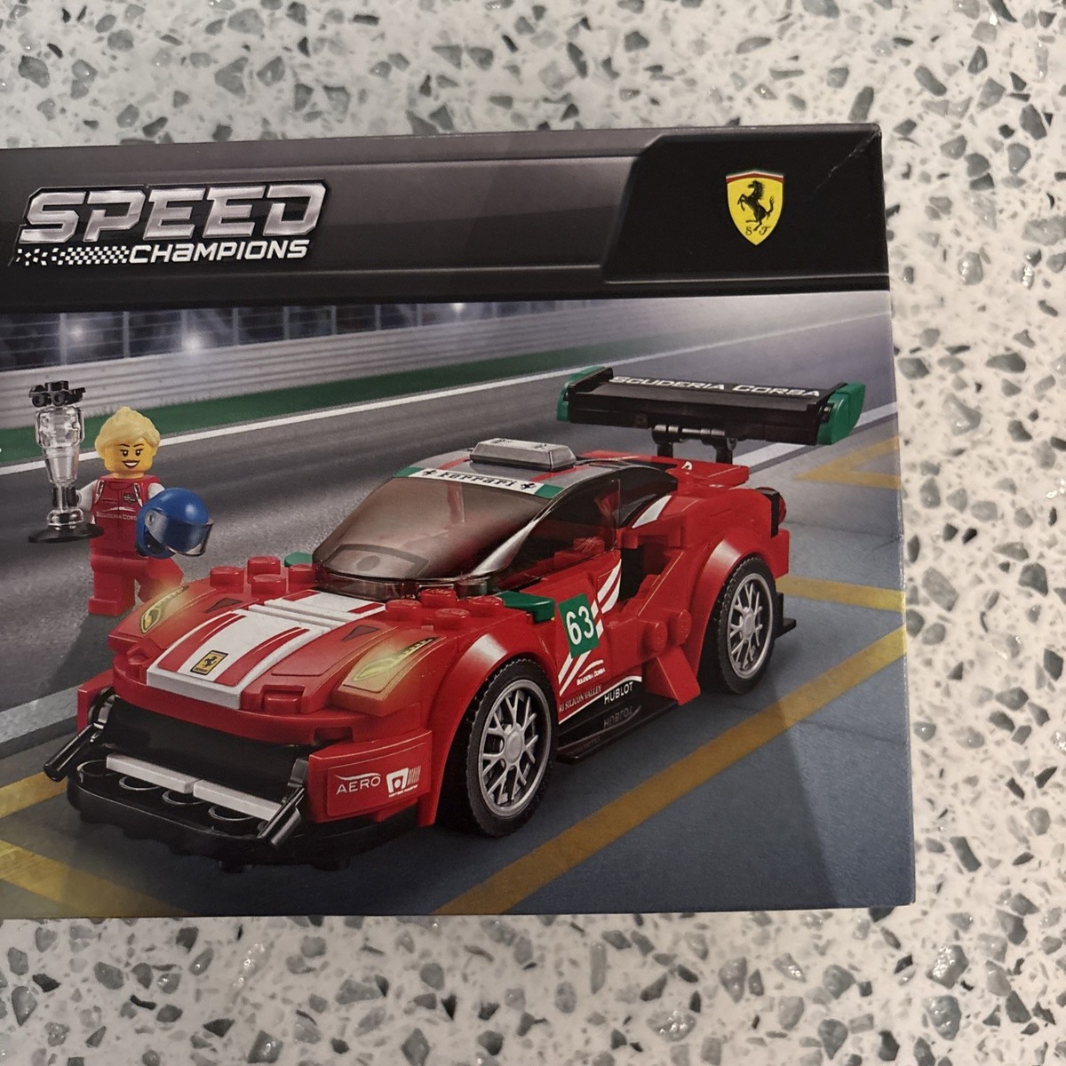 LEGO Speed Champions 75886 Ferrari 488 GT3 Scuderia Corsa New