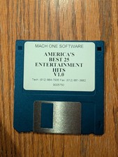 Mach One Software America's Best 25 Entertainment Hits V1.0 3.5in Floppy
