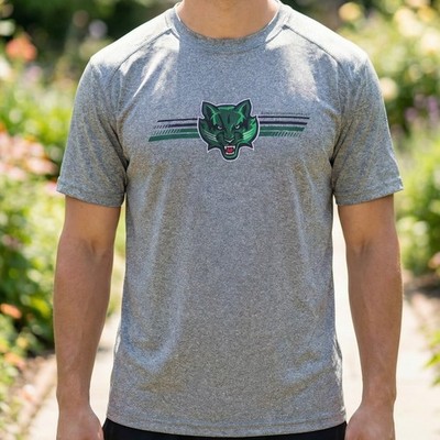 Rivalry Threads Binghamton Bearcats NCAA Performance Graphic T-Shirt Mens Gray L
