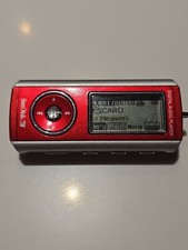 SanDisk SDMX1-256R v2 Digital Audio Player Tested Working Red