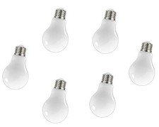 S12420-8.2 Watt LED A19 Soft White Bulbs - 6