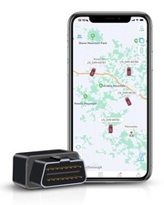LNCOON Localizzatore GPS per Veicoli, Localizzatore OBD 4G LTE, Velocità e Chilo