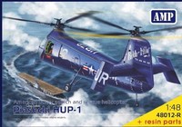 Modell Hubschrauber Piasecki Hup-1 + Resin Teile AMP 48012-R 1:48