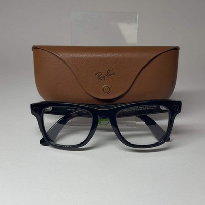 Ray-Ban Meta Wayfarer Gen 2 Shiny Black Standard RW4008 60171 AI Smart Glasses