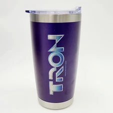 *TRON Tumbler* 2025 Walt Disney World Parks Flynn's Arcade ENCOM Metal
