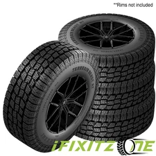 4 Lexani Terrain Beast AT 235/85R16 120/116Q 10 Ply All Terrain Tire 50K Mileage