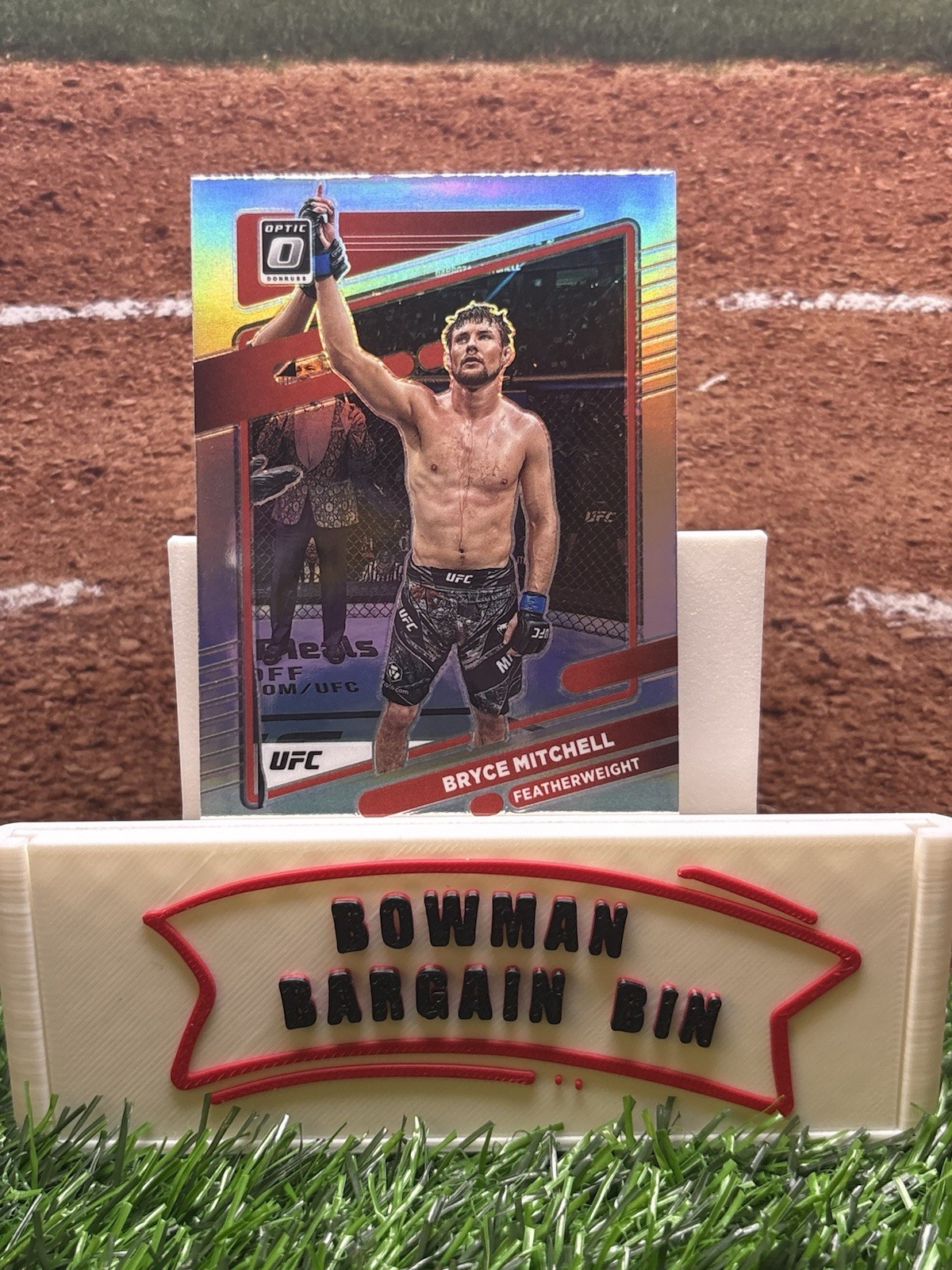 2022 Panini Donruss Optic UFC - Bryce Mitchell #39 Holo Prizm